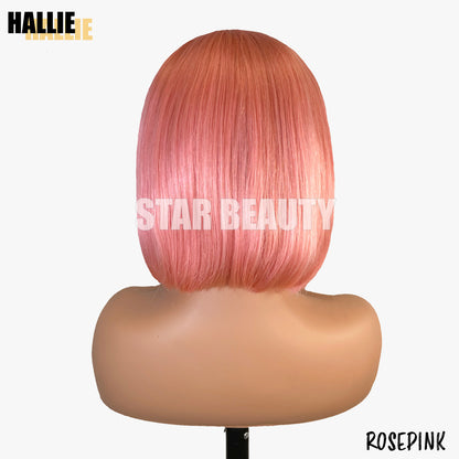 Bellatique 100% Human Hair Full Wig - HALLIE (ROSE PINK) - product image 3