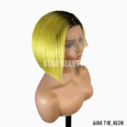Bellatique 100% Human Hair I-Part Lace Wig - GINA (T1B/NEON) - product image 3