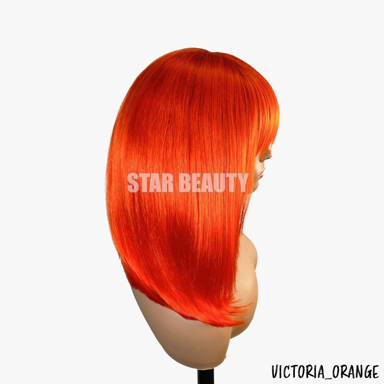 Bellatique 100% Human Hair Full Wig - VICTORIA (ORANGE) - product image 2