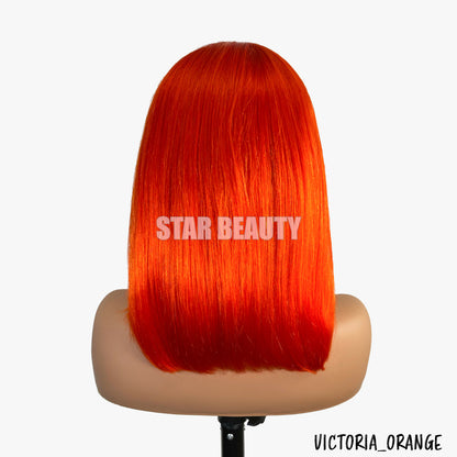 Bellatique 100% Human Hair Full Wig - VICTORIA (ORANGE) - product image 3