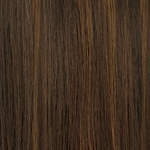 OUTRE SleekLay Synthetic Part Lace Front Wig - ADELAIDE - Color Chocolate Frost swatch