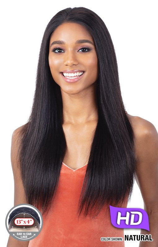 SHAKE N GO Girlfriend 100% Virgin Human Hair 13x4 HD Lace Front Wig - STRAIGHT 24"