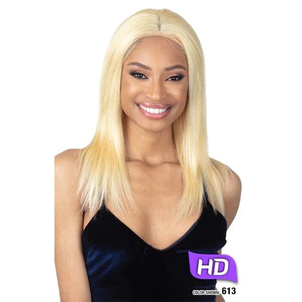 SHAKE N GO Girlfriend 100% Virgin Human Hair 13x4 HD Lace Front Wig - STRAIGHT 24" (613)