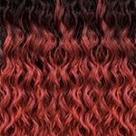 OUTRE Premium Synthetic HD Lace Front Deluxe Wig - RYELLA - Color DR4/Ruby Red swatch