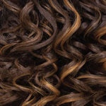 OUTRE HD Transparent Lace Front Wig - NIENNA - Color DRFF Chocolate Toffee swatch