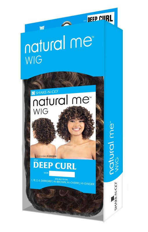 SHAKE N GO Synthetic Natural Me Full Wig - Deep Curl - product image 6