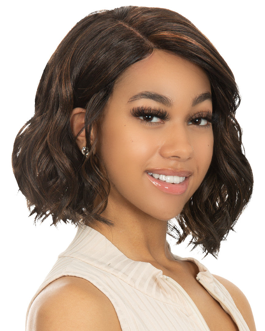 URBAN BEAUTY Queen B Synthetic Natural Lace Front Wig - Dakota