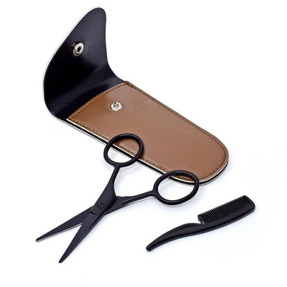 Black Ice Professional Beard & Mustache Grooming Kit