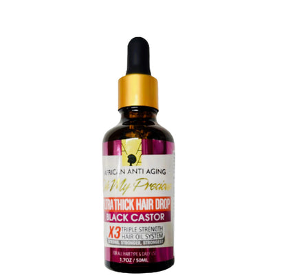 African Anti Aging Oh My Precious Ultra Thick Hair Oil Drop (1.7 oz)