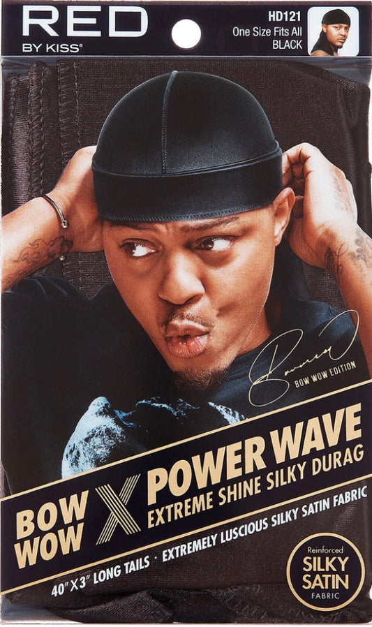 KISS Bow Wow X Power Wave Extreme Shine Silky Durag