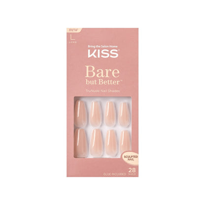 KISS Bare But Better Nails 28 Count