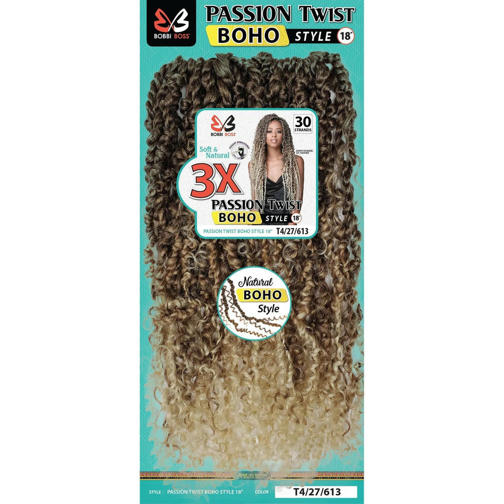 Bobbi Boss  3X Passion Twist Boho Style (18"-24")