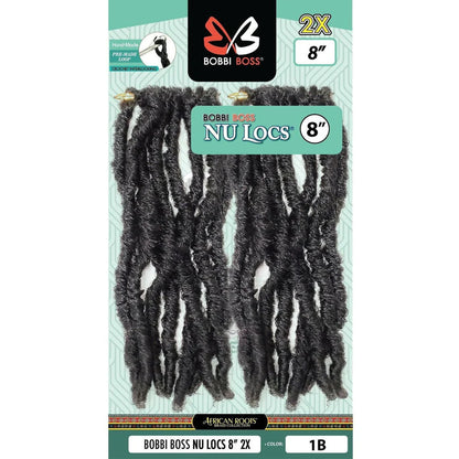 Bobbi Boss Synthetic Crochet Braids - Nu Locs 8" 2X