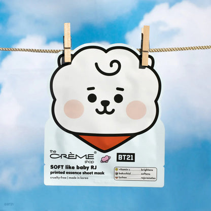THE CREME SHOP SMOOTH SOFT Like Baby RJ Printed Essence Sheet Mask