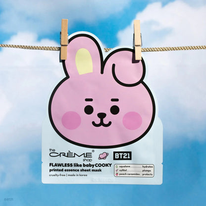 THE CREME SHOP FLAWLESS Like Baby COOKY Printed Essence Sheet Mask