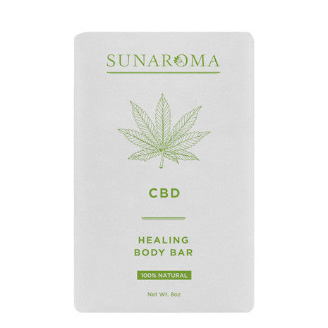 SUNAROMA CBD Healing Body Bar (8 oz)