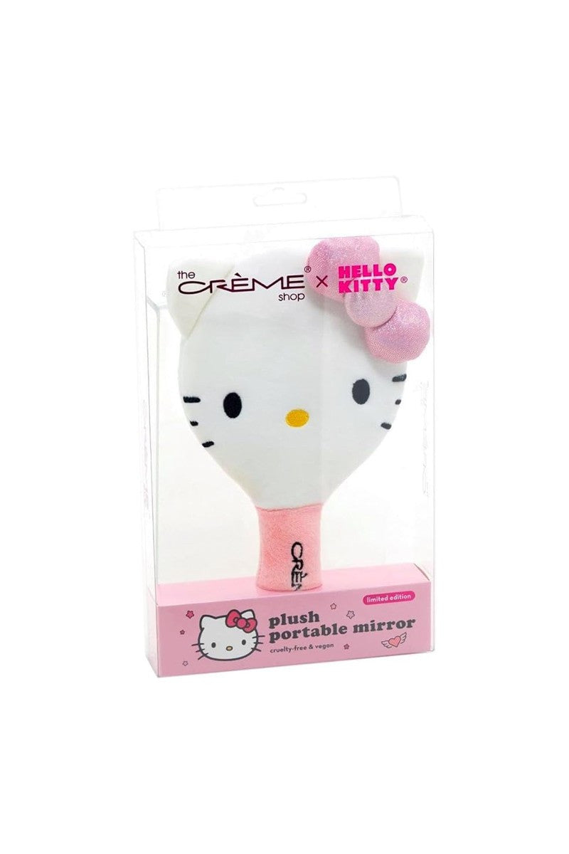 THE CREME SHOP Hello Kitty Plush Portable Mirror