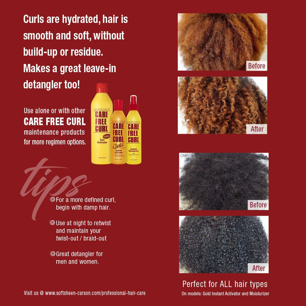 Softsheen Carson Care Free Curl Gold Instant Activator