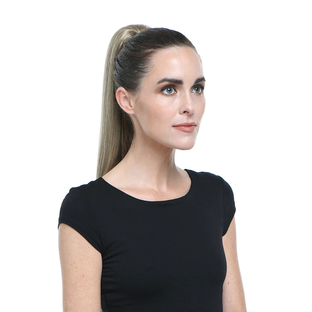 Hair Couture Pony-Clip Extension with Drawstring - CHASE