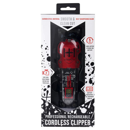 Annie Hot & Hotter Professional Rechargeable Clippers Black Venom