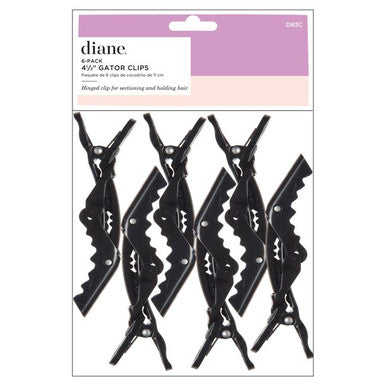 DIANE 4.5-inch Gator Clips, 6-Pack