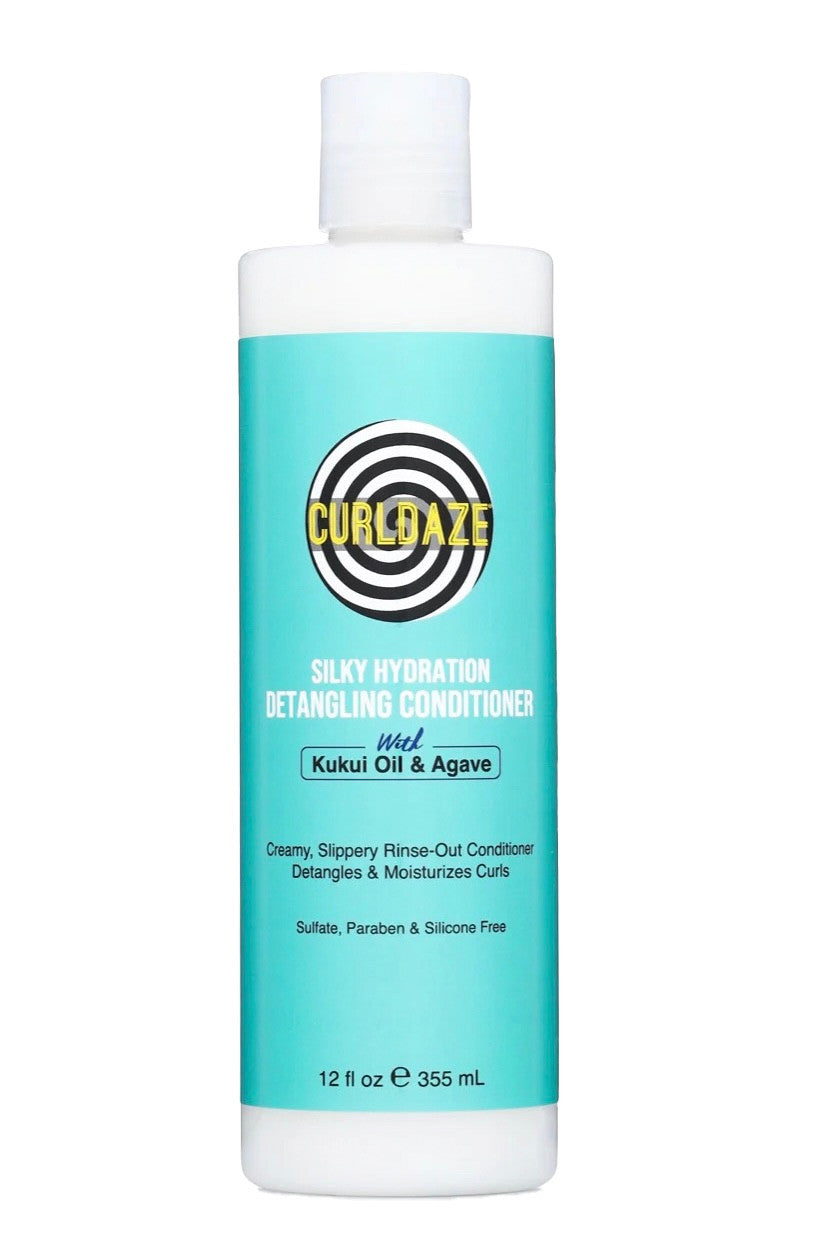 CURLDAZE Silky Hydration Detangling Conditioner (12 oz)