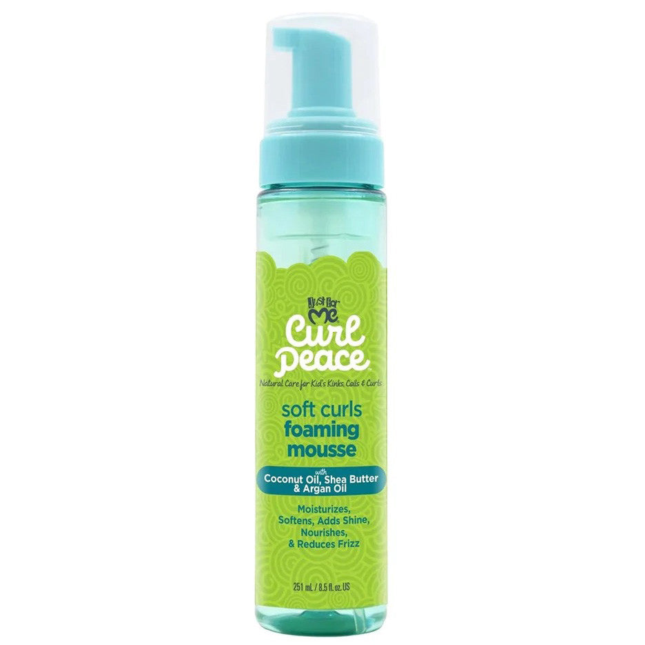 JUST FOR ME Curl Peace Soft Curls Foaming Mousse (8.5 oz)