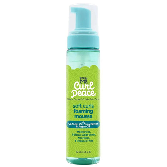 JUST FOR ME Curl Peace Soft Curls Foaming Mousse (8.5 oz)