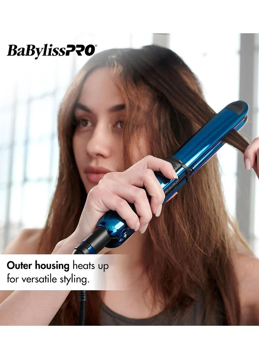 BaBylissPRO Nano Titanium 1 1/4" Extended-Barrel Curling Iron & 1 1/4" Prima 3000 Iron (Limited Edition BNTPP54MB) - product image 6