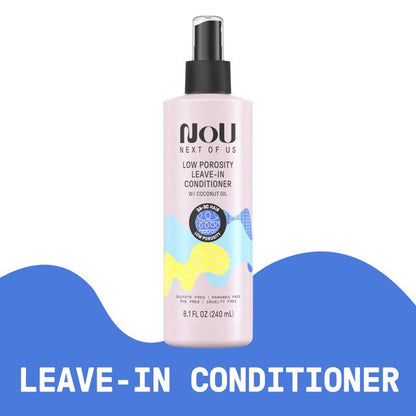 NOU Low Porosity Leave-in Conditioner (8.1 oz)