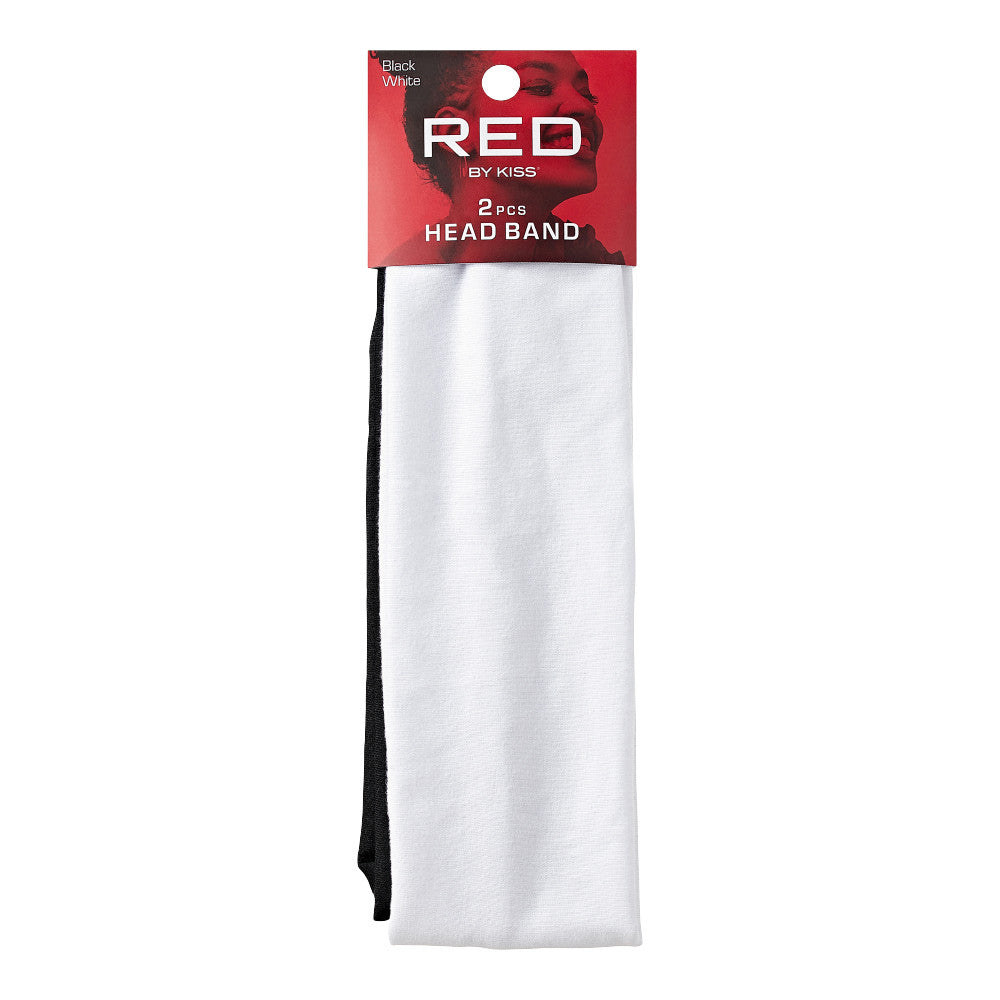 RED 60MM Cotton Headband (2pcs)