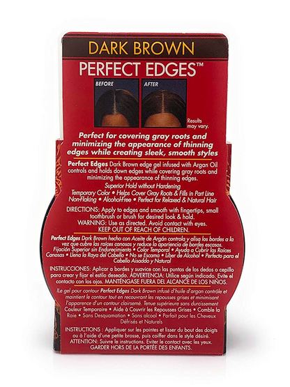 Creme Of Nature Argan Oil Perfect Edges - Dark Brown