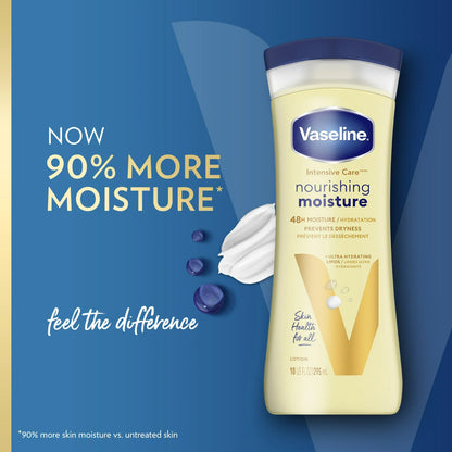 VASELINE Intensive Care Norishing Moisture Lotion (10 oz)