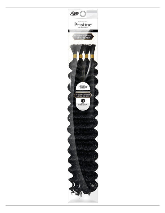 MANE CONCEPT Pristine 100% Human Hair Deep Bulk (12"- 24")