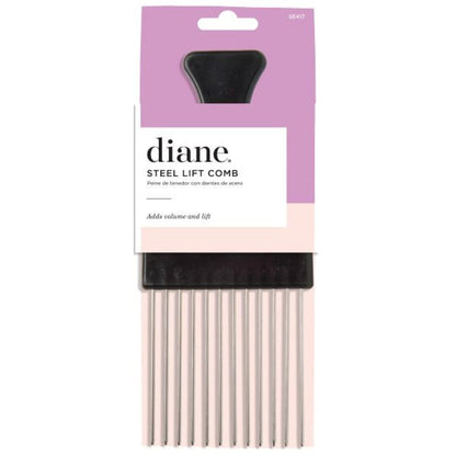 DIANE Steel Lift Comb (Black)