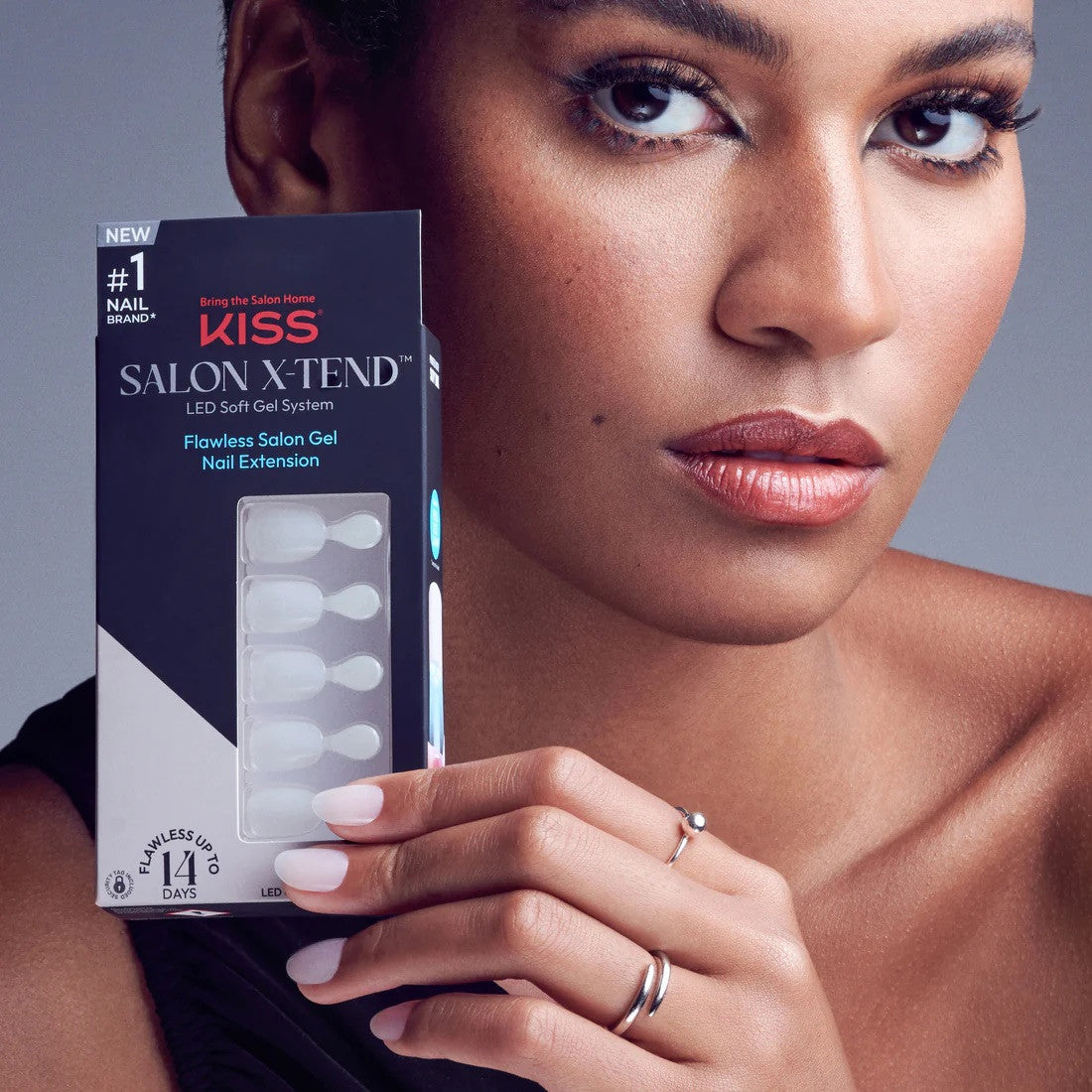 KISS Salon X-tend LED Soft Gel System Nail Kit - Keep It