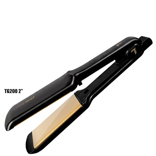 TYCHE Gold Double Coated Gold Ceramic Flat Iron