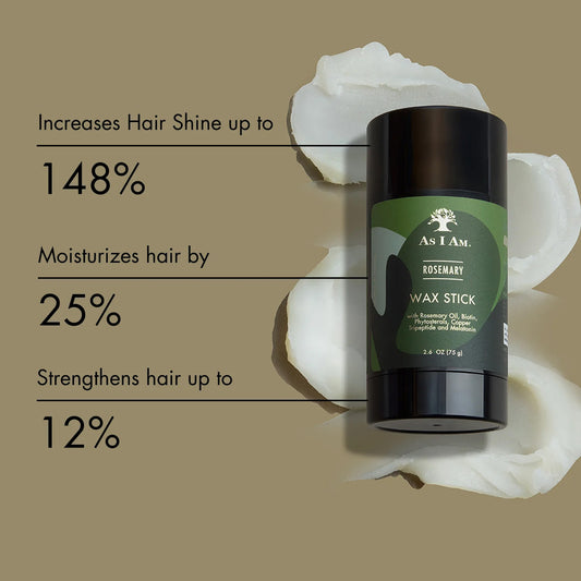 As I Am Rosemary Wax Stick (2.6oz)