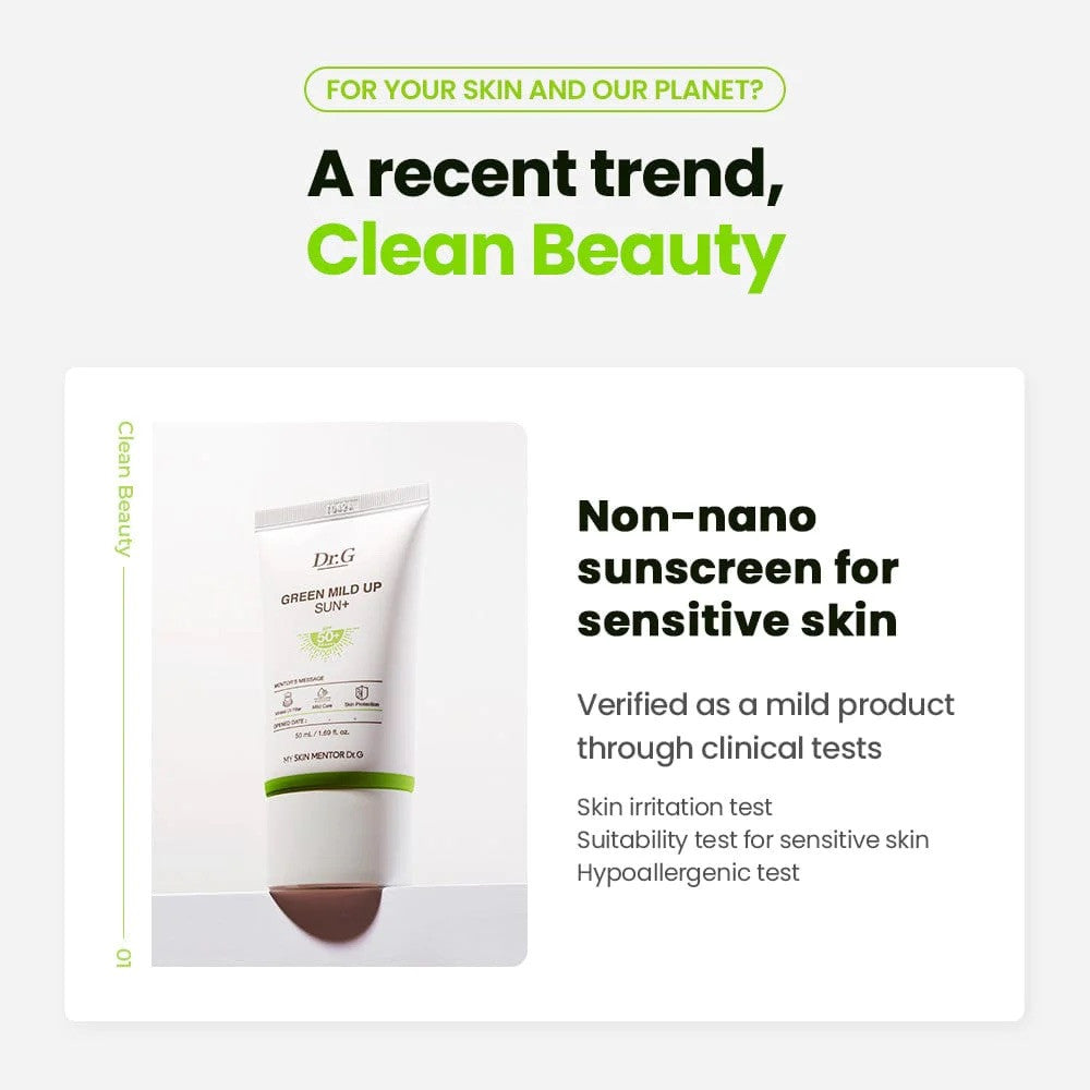 Dr.G Green Mild Up Sun SPF50+ / PA++++