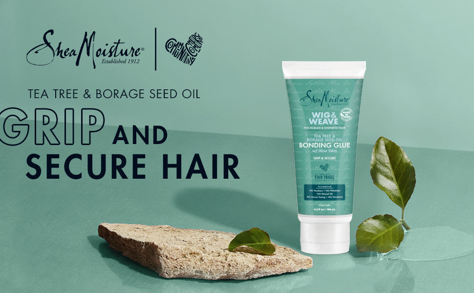 Shea Moisture Wig & Weave Tea Tree & Borage Seed Oil Bonding Glue
