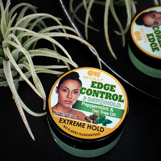 ON NATURAL Edge Control Peppermint and Tea Tree (Extreme Hold)