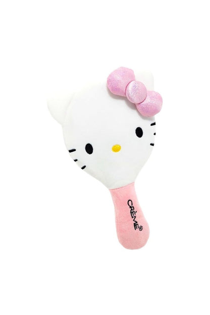 THE CREME SHOP Hello Kitty Plush Portable Mirror
