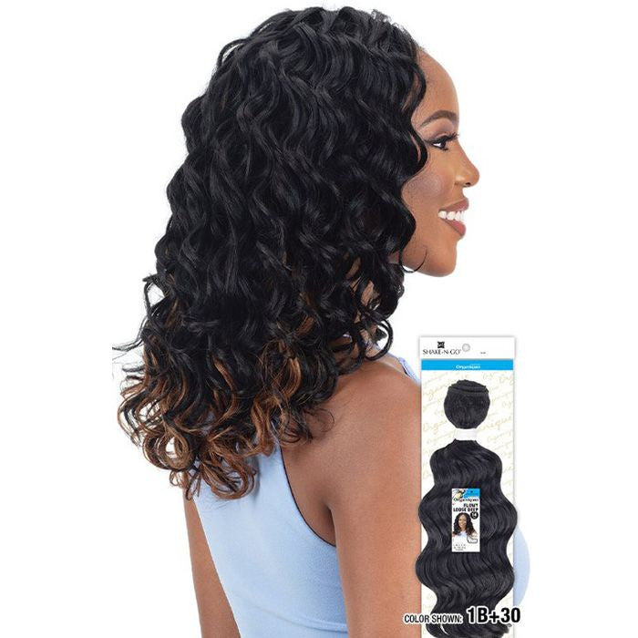 SHAKE N GO Organique  Mastermix Weave - FLOWY LOOSE DEEP 14"