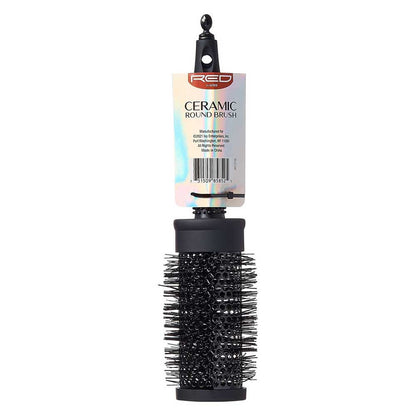 RED Ceramic Thermal Round Brush
