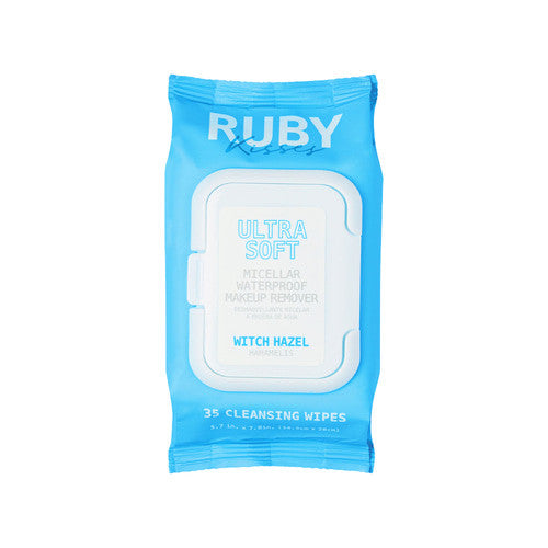 KISS Micellar Waterproof Makeup Removing Wipes - Witch Hazel