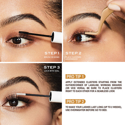 VLuxe Extended Real Mink Cluster Lashes