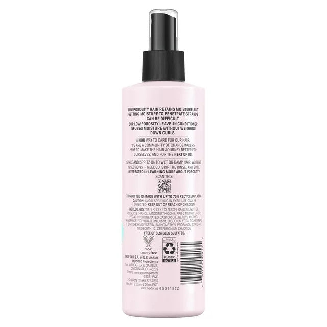 NOU Low Porosity Leave-in Conditioner (8.1 oz)