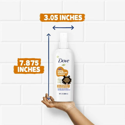 Dove Kids Care Hair Love 2-in-1 Detangler & Refresher Spray (8 oz)