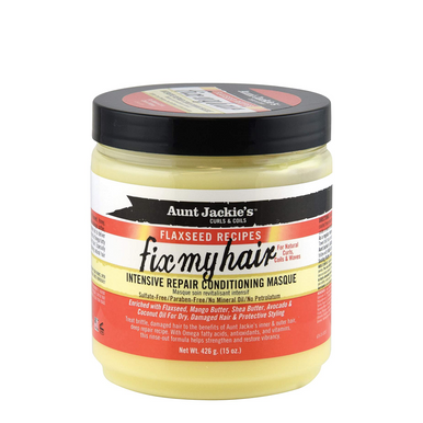 Aunt Jackie's Flaxseed Recipes Intensive Repair Conditioning Masque