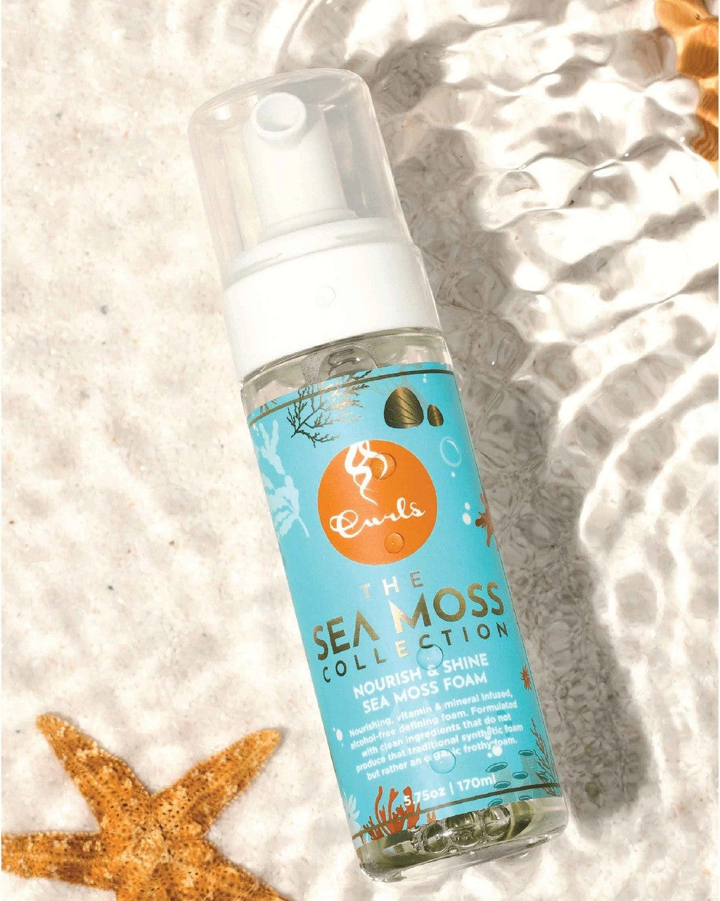 CURLS Sea Moss Hair Care [Nourish & Shine Sea Foam]